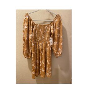 NWT Billabong Womens Dress Paradise Days Mini - size M